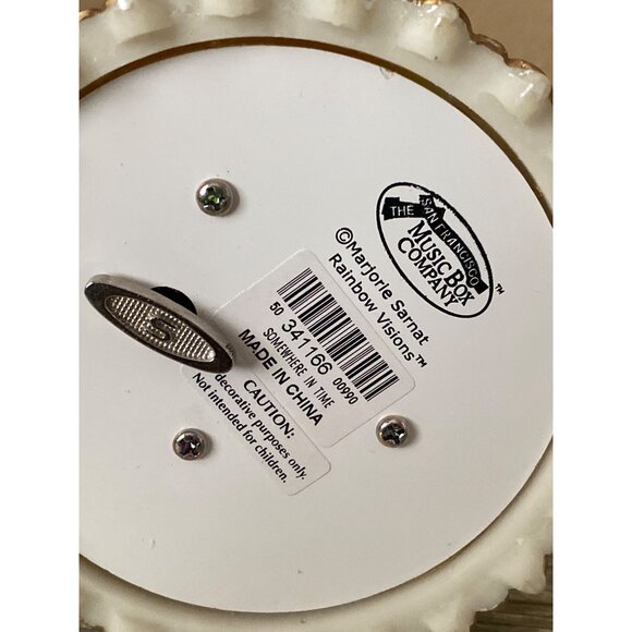 San Francisco Music Box Co Marjorie Sarnat Rainbow Visions Unicorn Music Box NEW - Picture 13 of 16